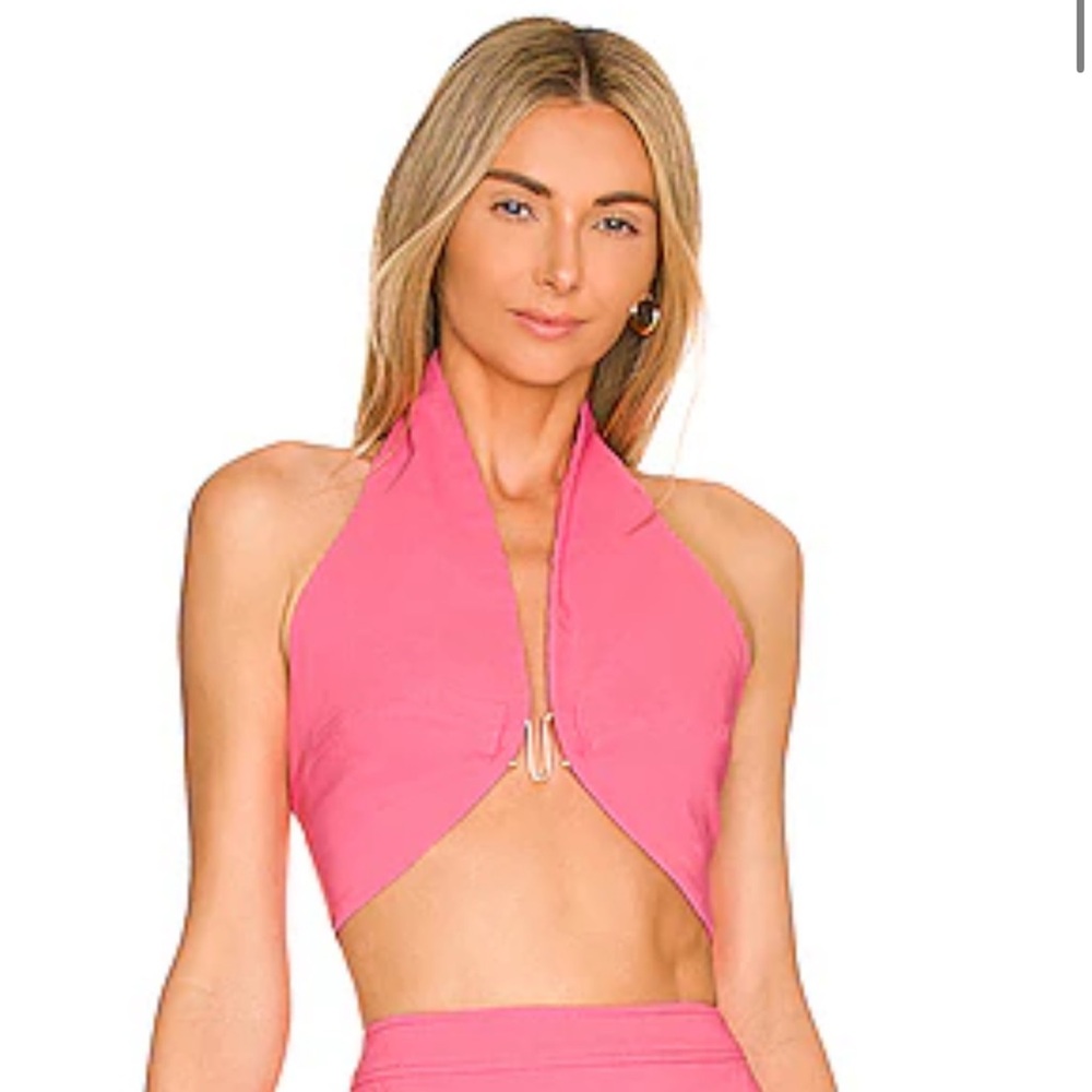Cult Gaia Pink Diem Top & optional bottom